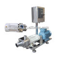 parallel pump twin screw pump with cooling and heating jacket